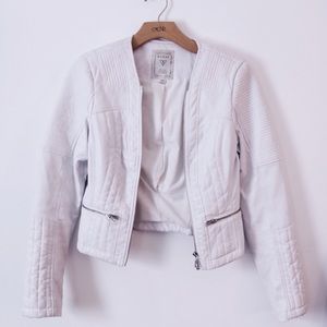 GUESS Faux Leather Jacket